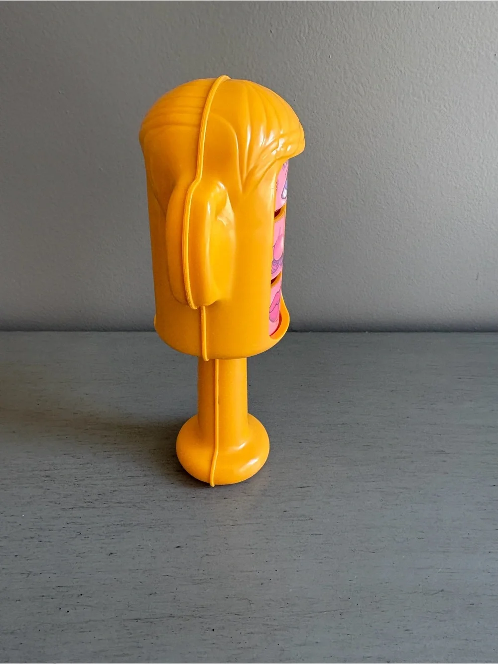 Vintage 70s 80s Creative Playthings Rotating Mix & Match Face Puzzle Toy Rattle